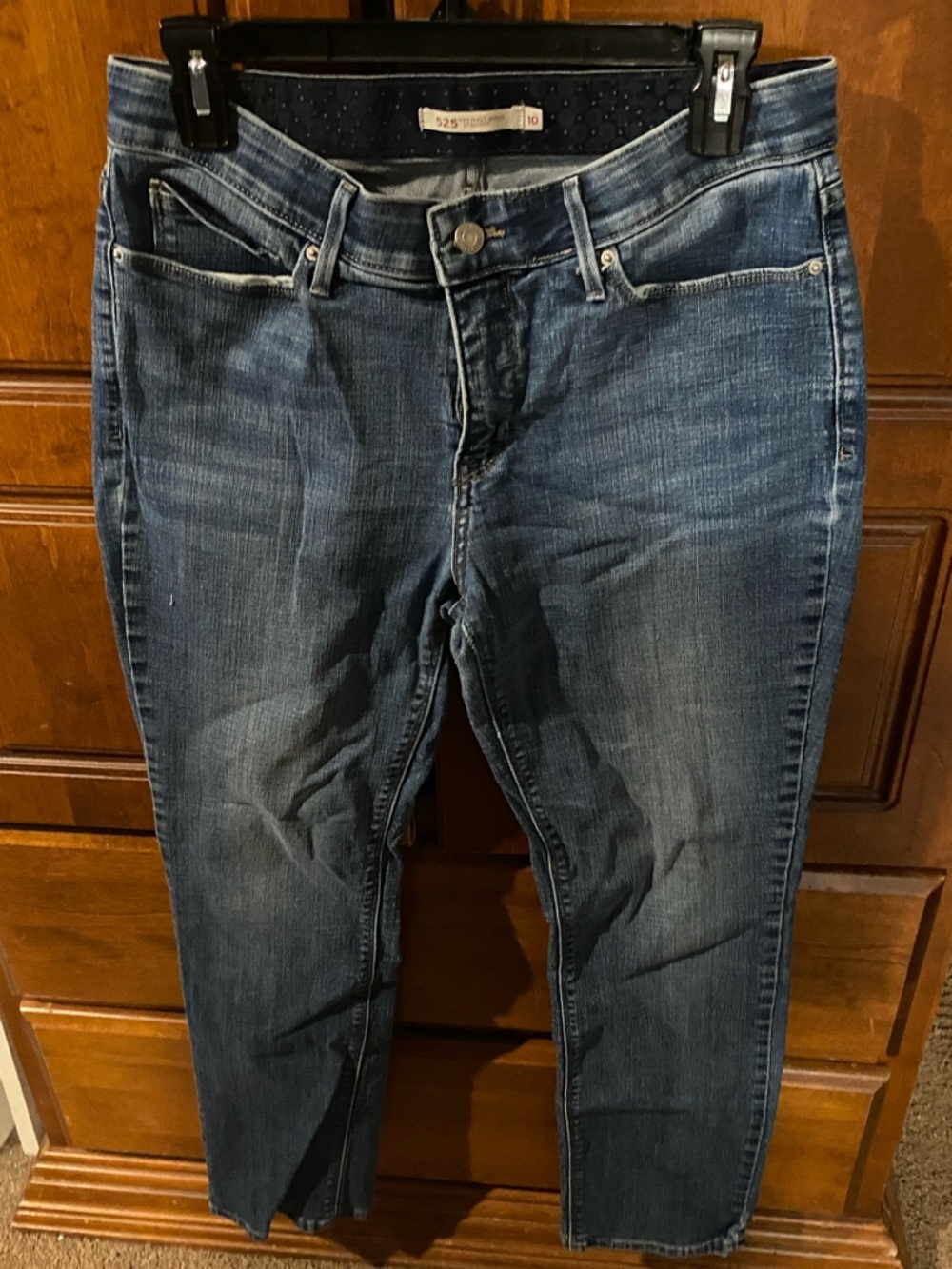 Women’s Dark Wash Blue Jeans - 525 by Levi’s